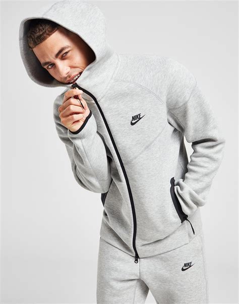 nike tech grijs|nike tech fleece hoodie.